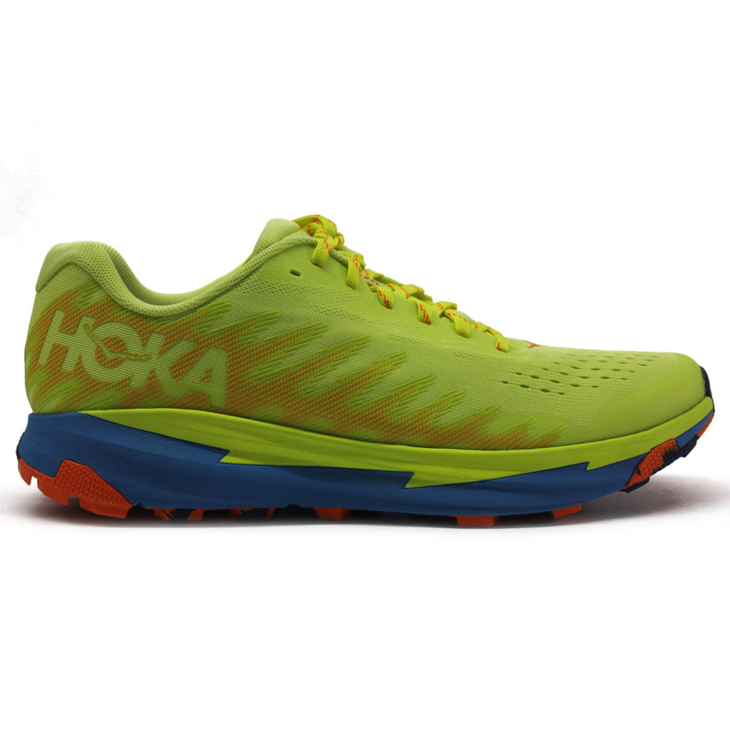 Hoka Torrent 3 Textile Synthetic Men's Running Shoes#color_citrus glow diva blue