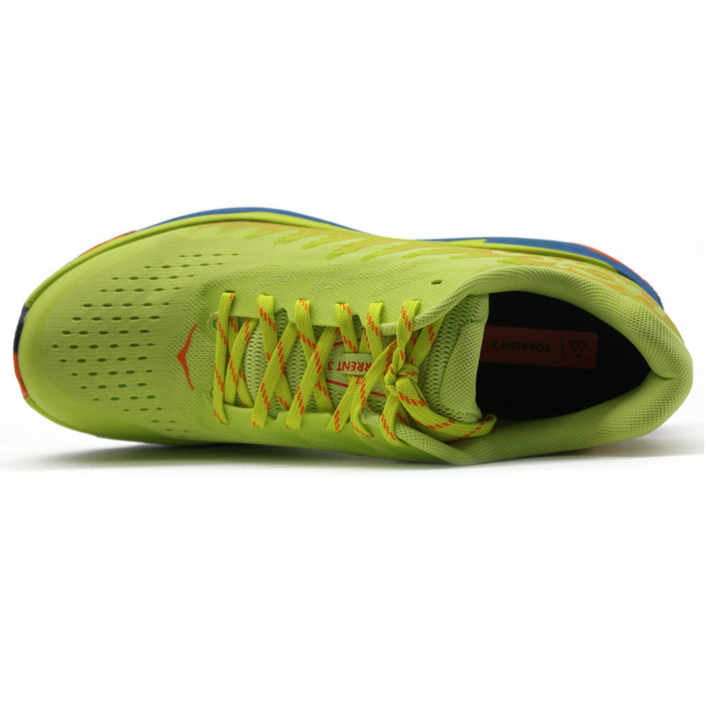 Hoka Torrent 3 Textile Synthetic Men's Running Shoes#color_citrus glow diva blue