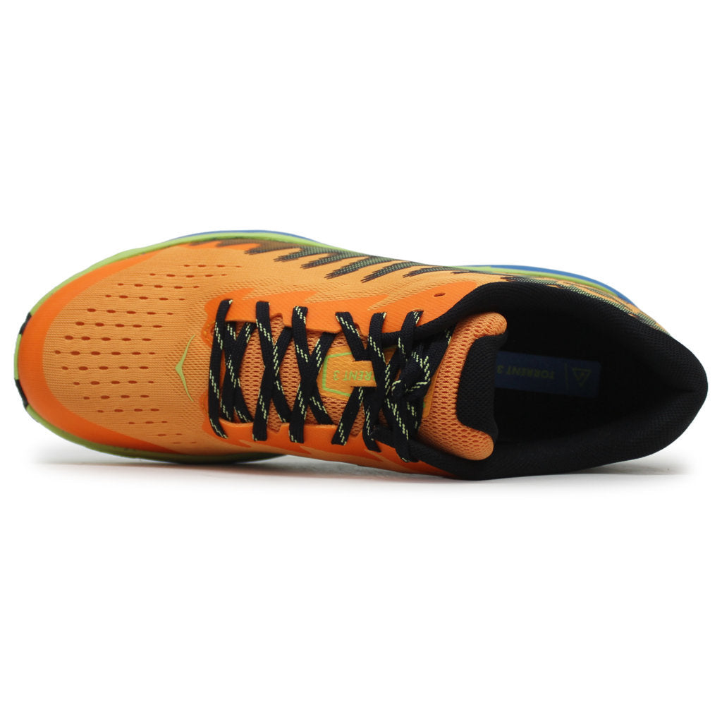 Hoka One One Torrent 3 Textile Synthetic Mens Trainers#color_solar flare lettuce