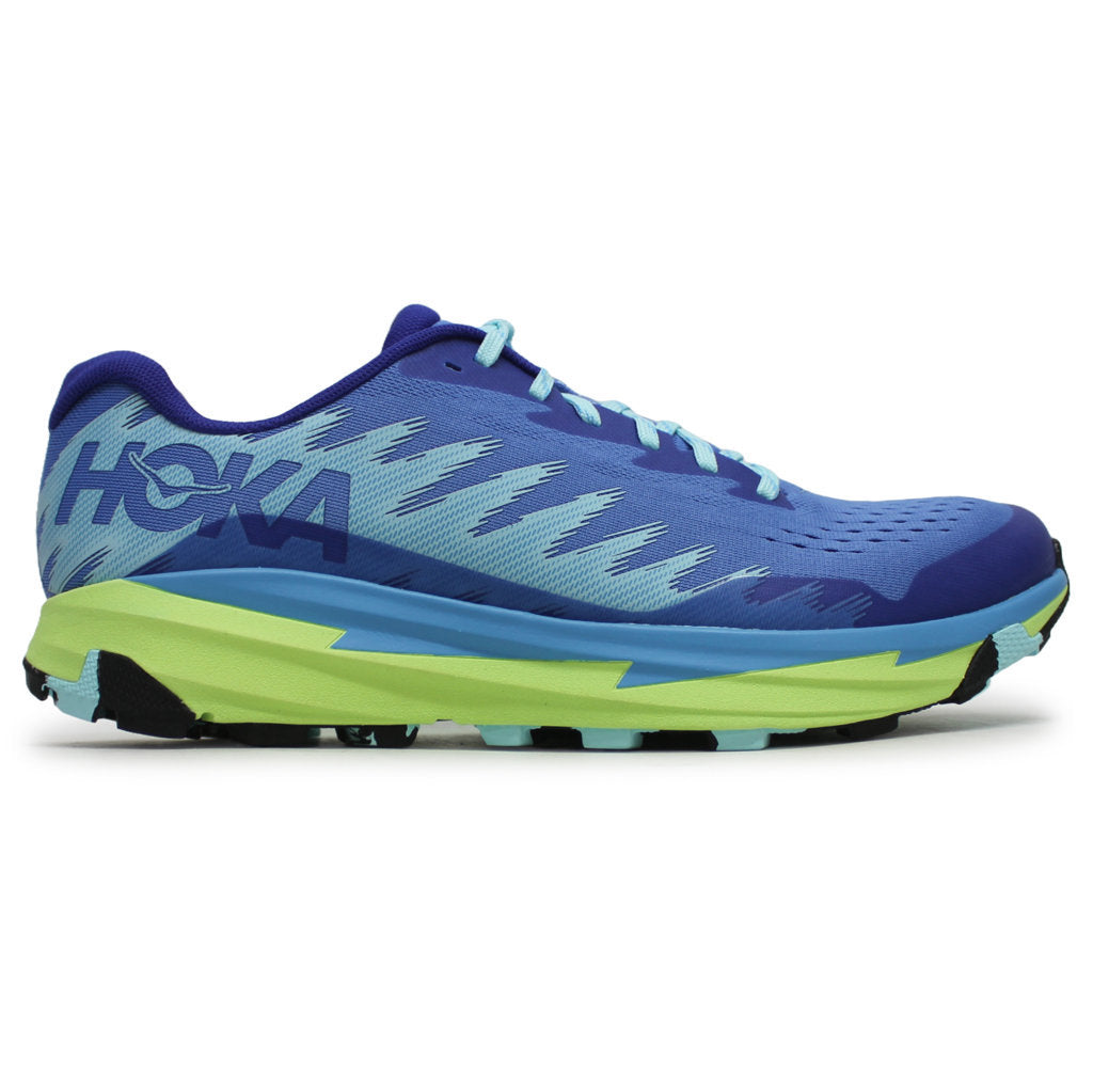 Hoka One One Torrent 3 Textile Synthetic Mens Trainers#color_virtual blue lettuce