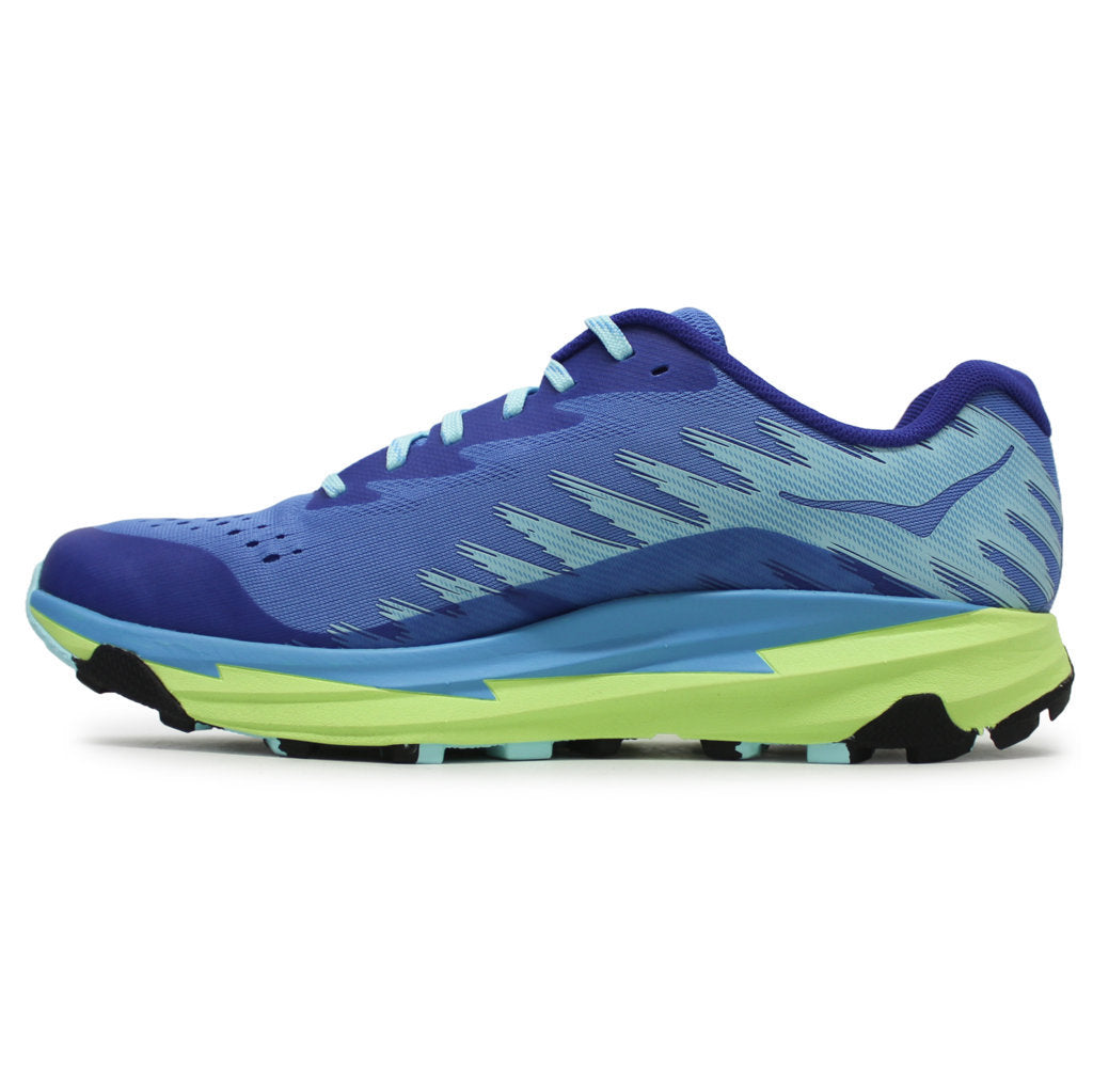 Hoka One One Torrent 3 Textile Synthetic Mens Trainers#color_virtual blue lettuce