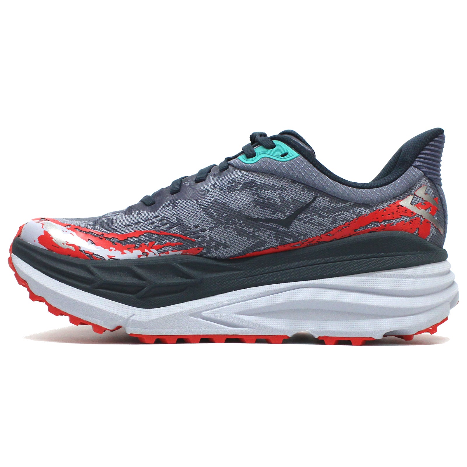 Hoka Stinson 7 Textile Synthetic Mens Trainers#color_anchor gull