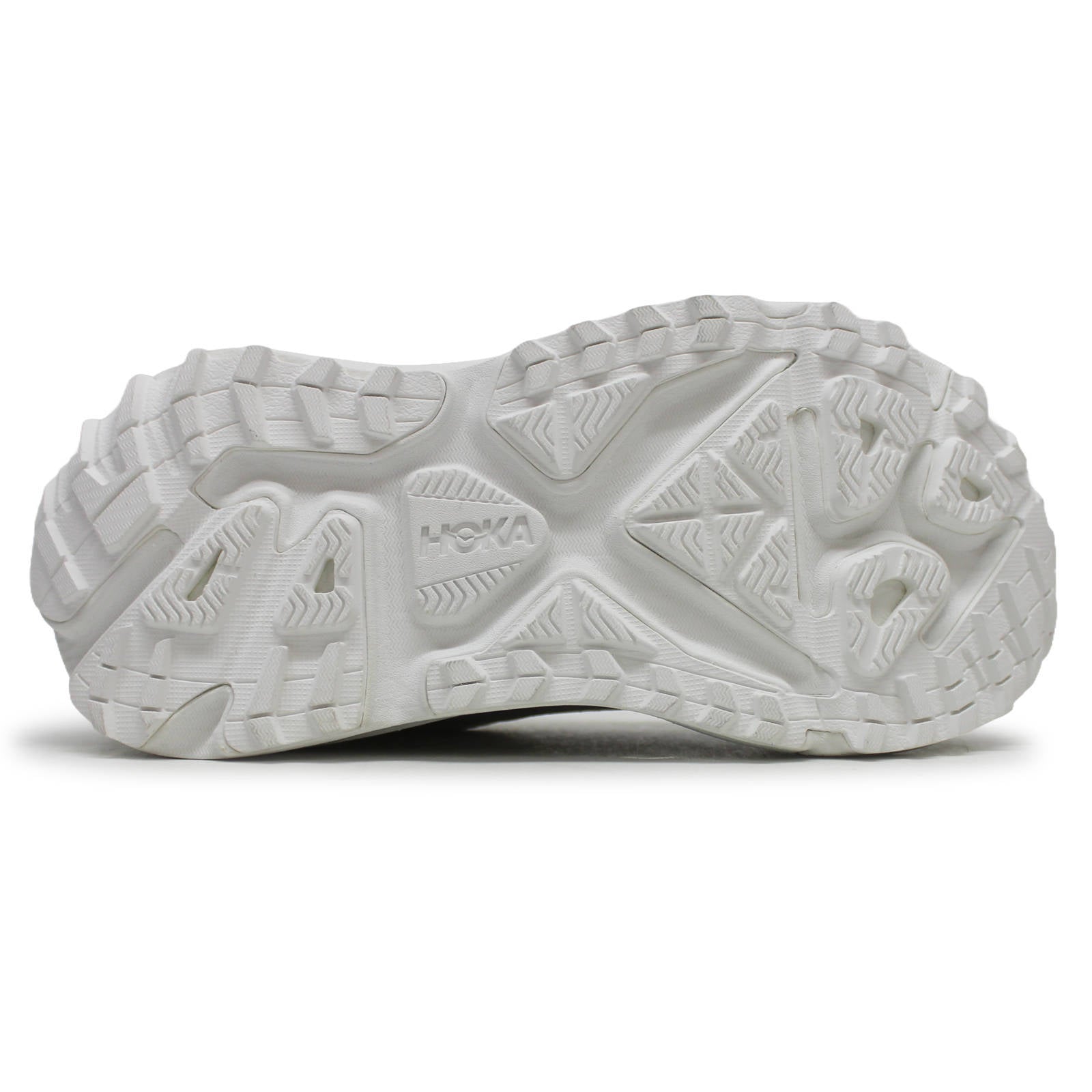 Hoka One One Stinson 7 Textile Synthetic Womens Sneakers#color_White White