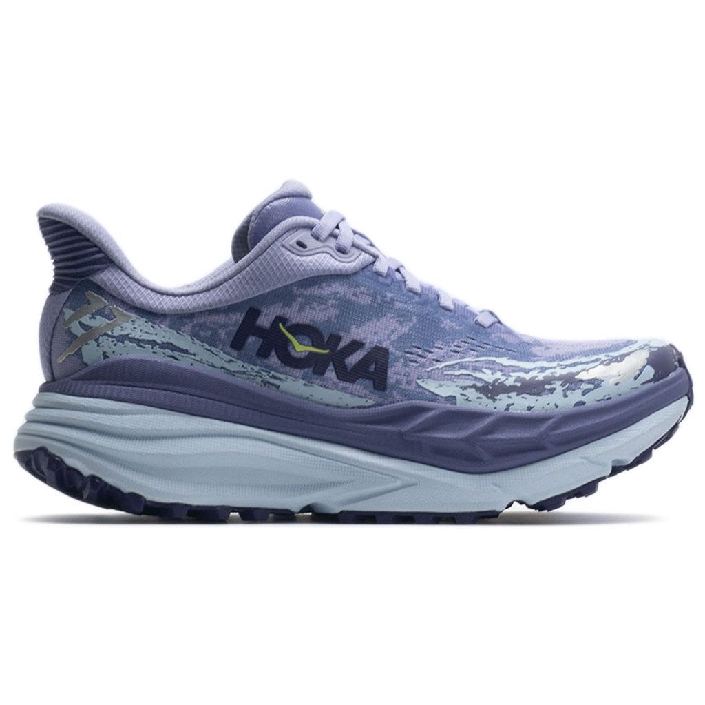 Hoka One One Stinson 7 Textile Synthetic Womens Trainers#color_cosmic sky meteor