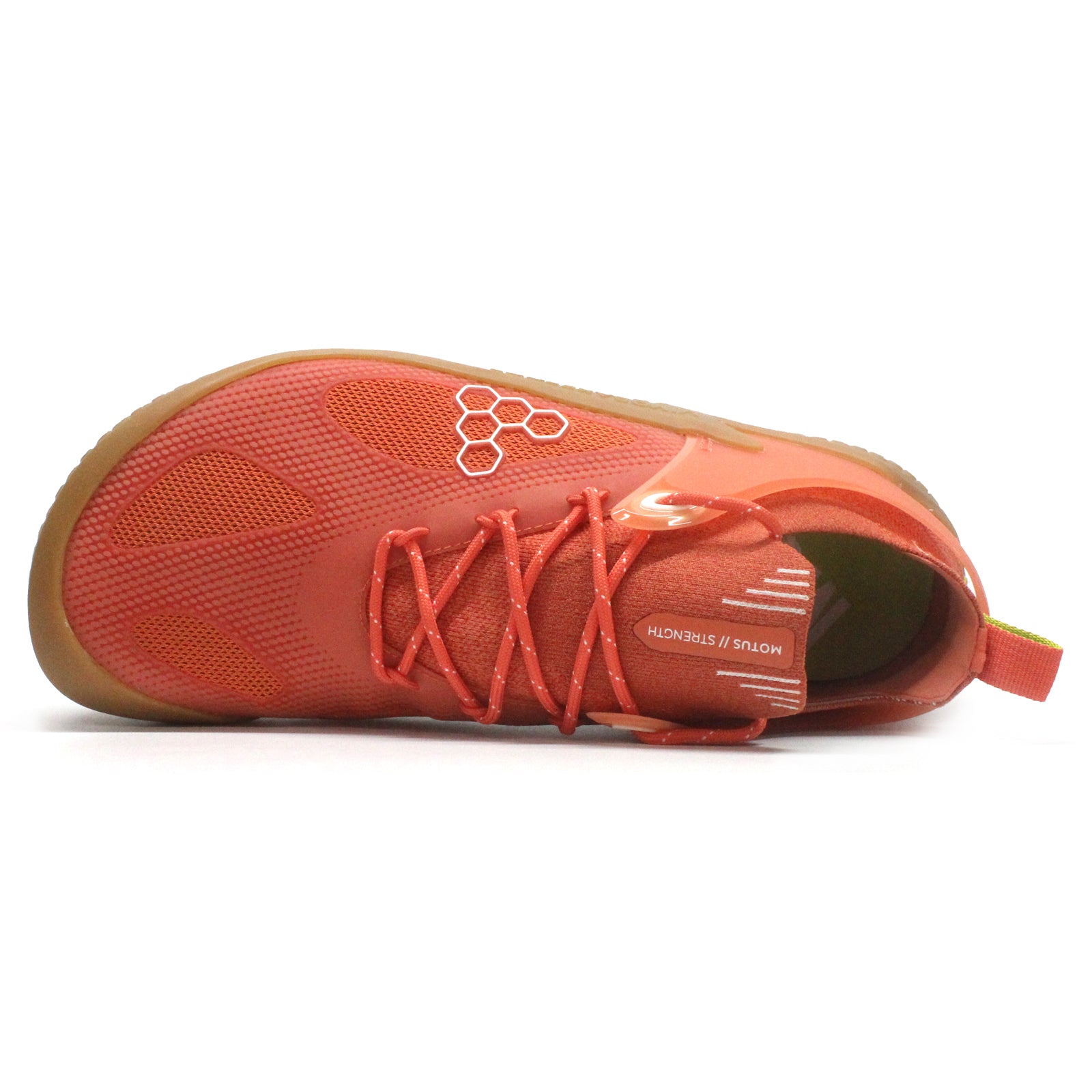 Vivobarefoot M Strength Textile Synthetic Mens Trainers#color_terracotta