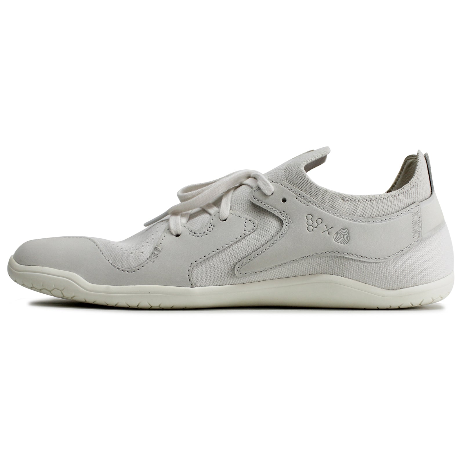 Vivobarefoot Primus Asana II Textile Nubuck Womens Trainers#color_limestone