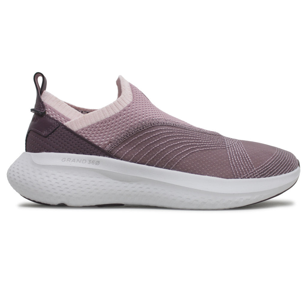 Cole Haan Zerogrand Motion Connect Textile Womens Trainers#color_mauve shadows black plum optic white