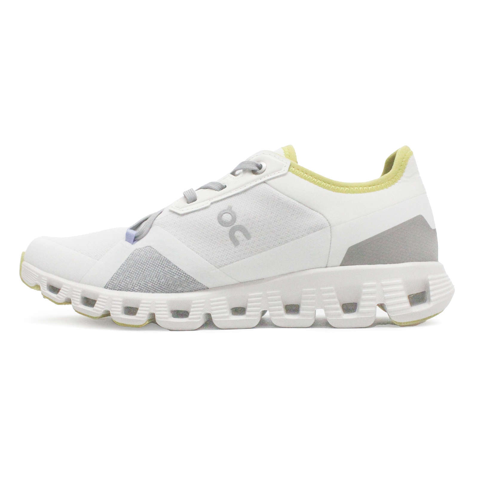 On Cloud X 3 AD Textile Synthetic Womens Trainers#color_ice ultramarine