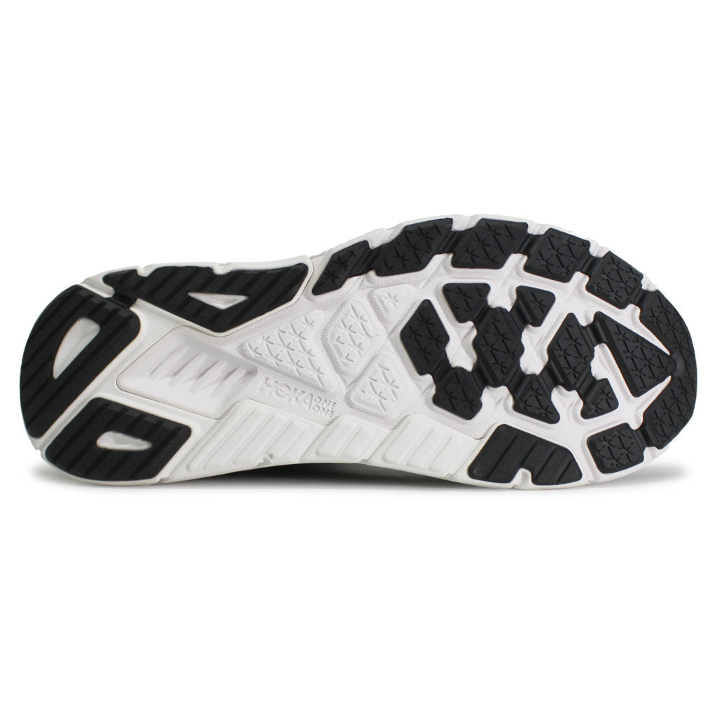 Hoka One One Arahi 7 Textile Mens Trainers#color_black white