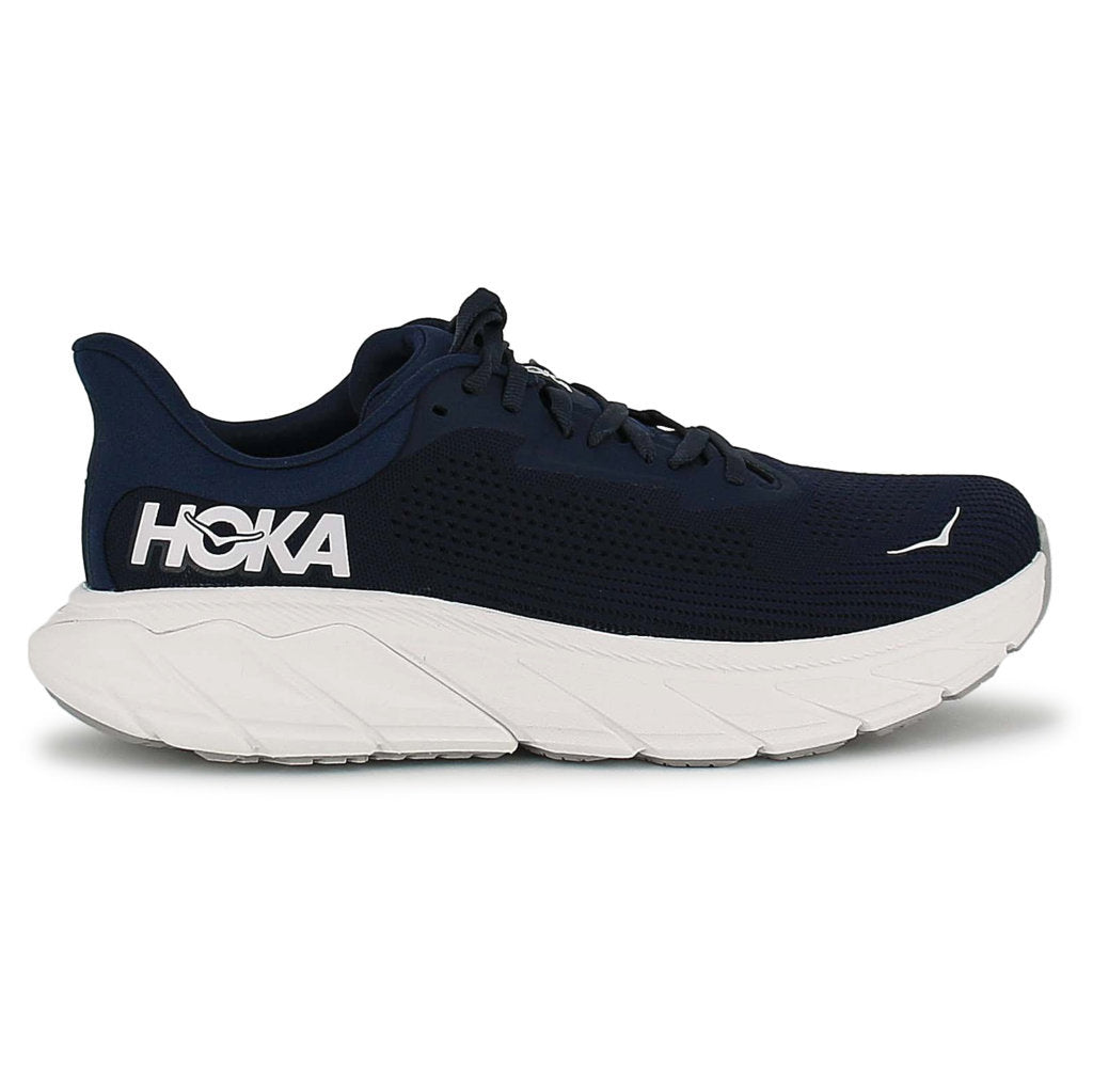 Hoka One One Arahi 7 Textile Mens Trainers#color_outer space white