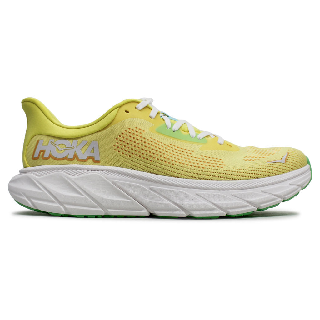 Hoka One One Arahi 7 Textile Mens Trainers#color_lemonade solar flare