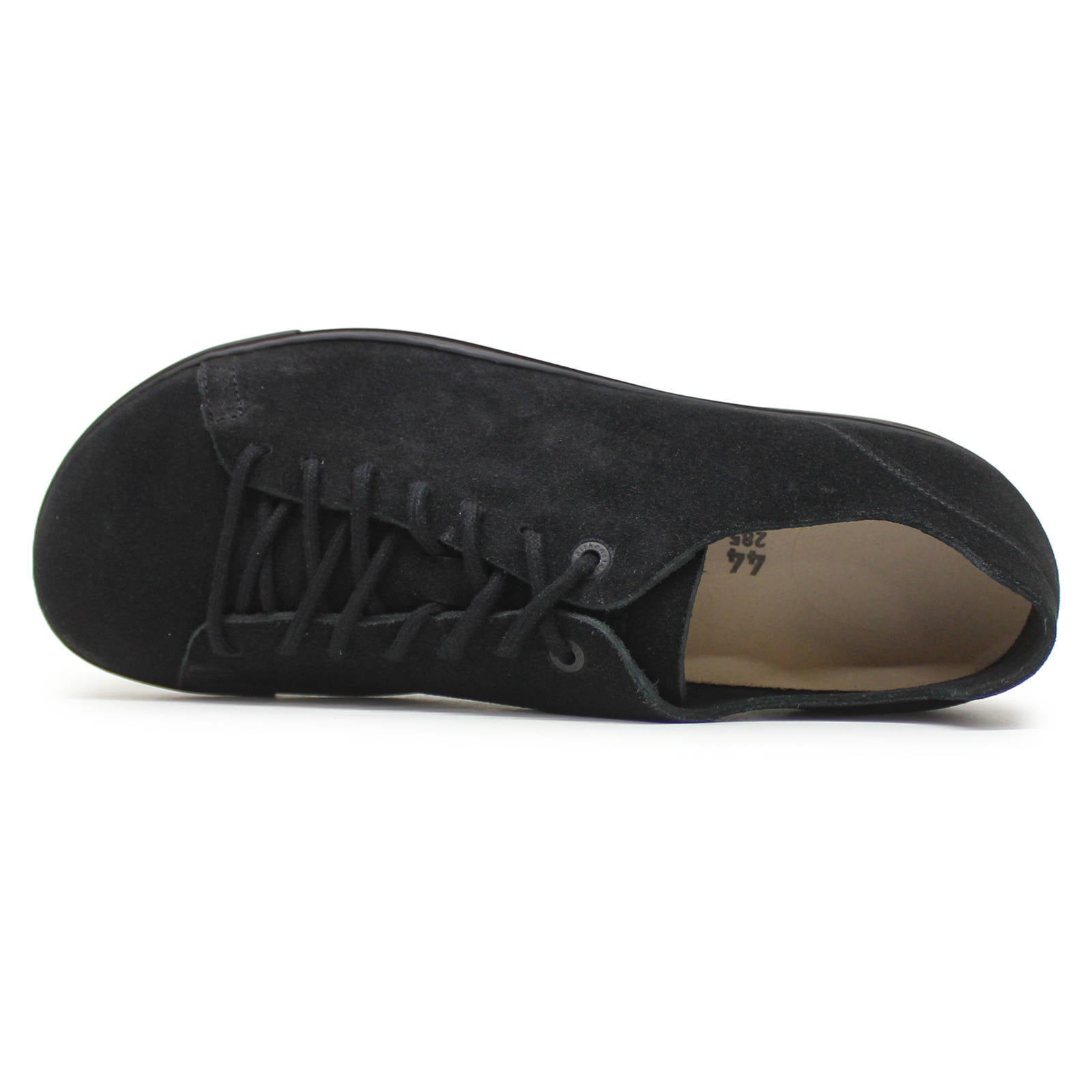 Birkenstock Bend Low Decon Nubuck Leather Unisex Trainers#color_Triples Black