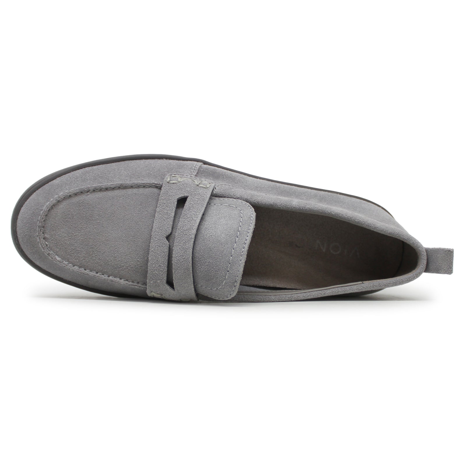 Vionic Uptown Suede Womens Shoes#color_light grey