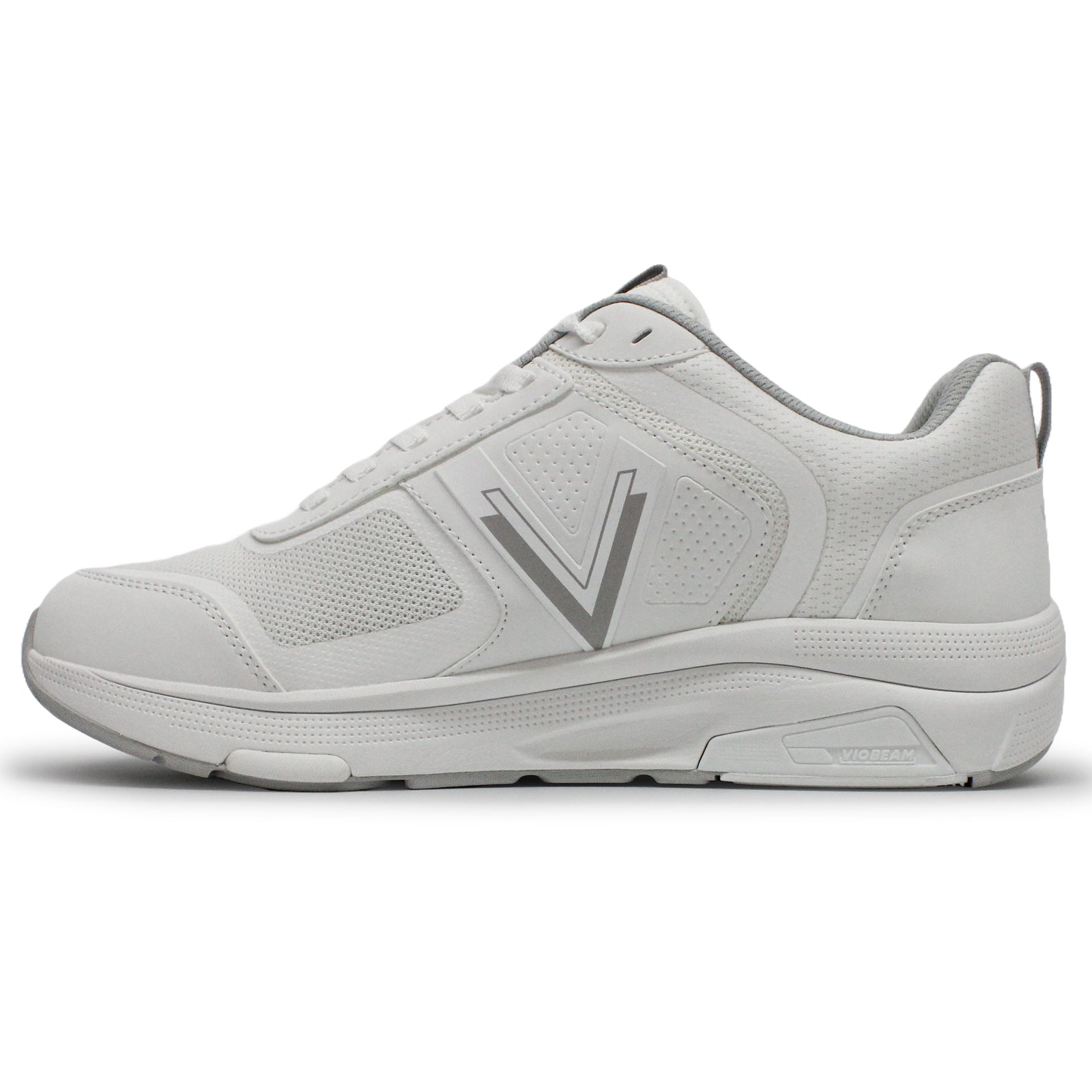 Vionic WStrider I6629S1101 Leather Textile Womens Trainers - White - 39#color_white