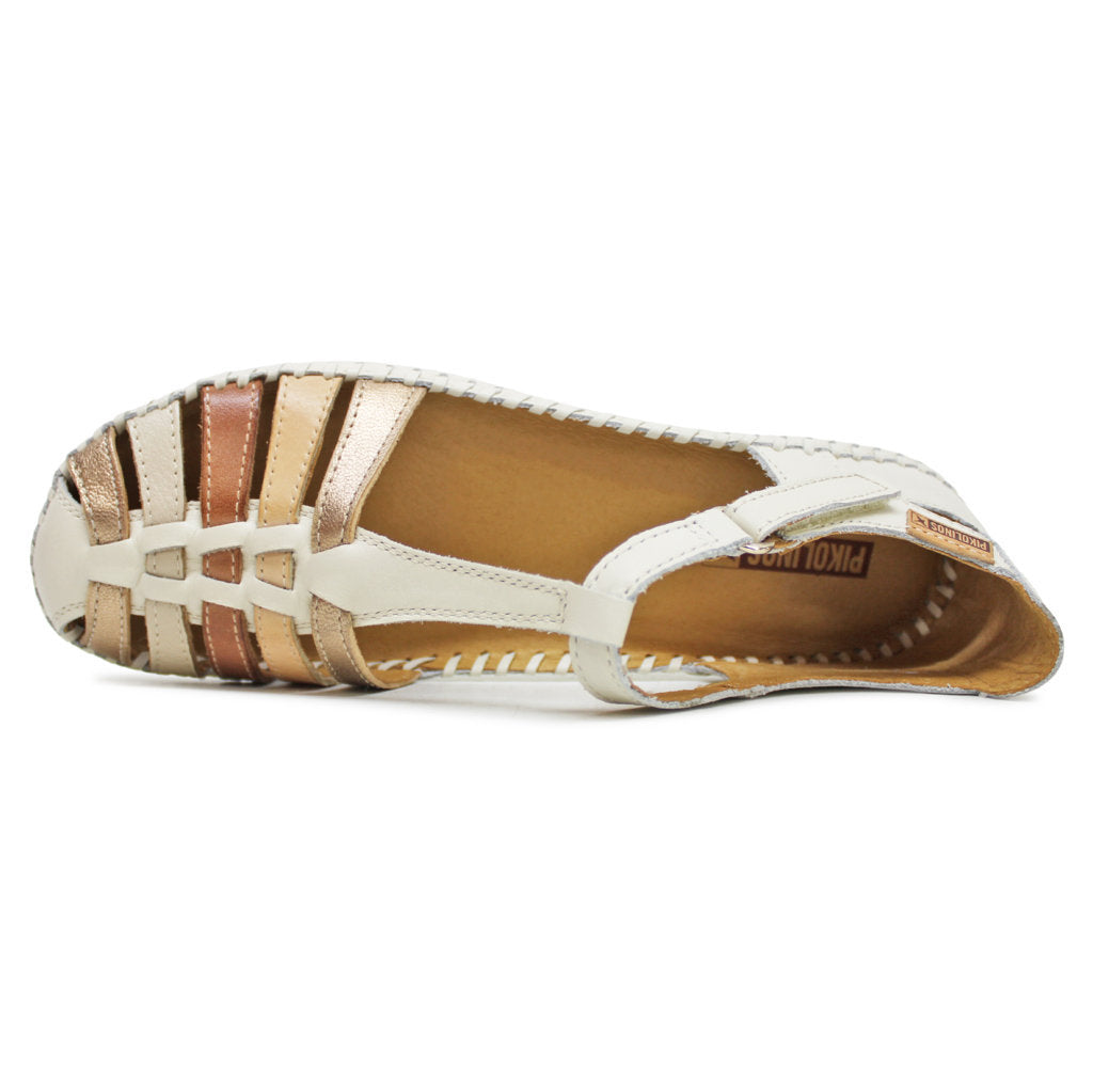 Pikolinos P. Vallarta 655-0843 Leather Womens Sandals#color_nata