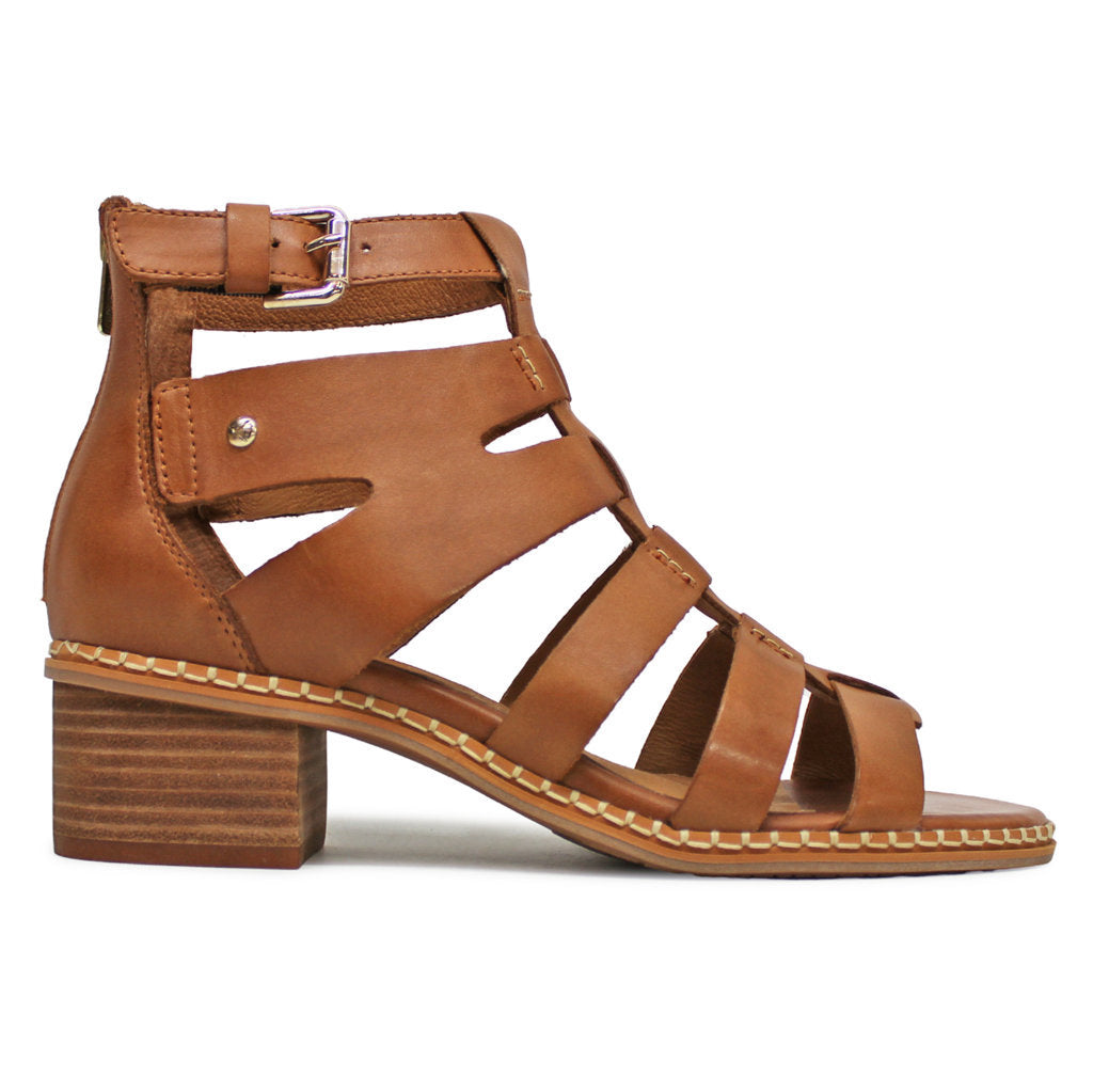 Pikolinos Blanes W3H Leather Womens Sandals#color_brandy