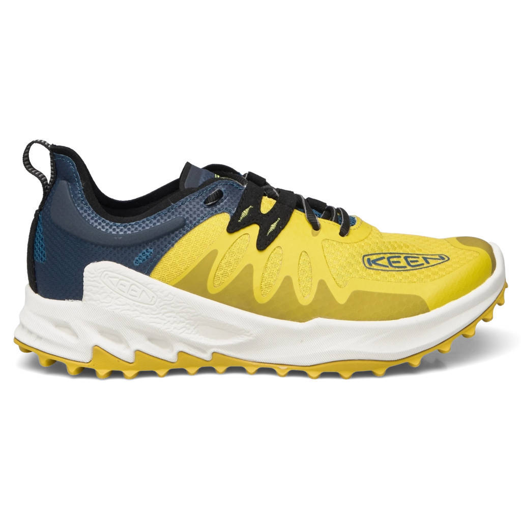 Keen Zionic Speed Textile Synthetic Mens Trainers#color_antique moss evening primrose