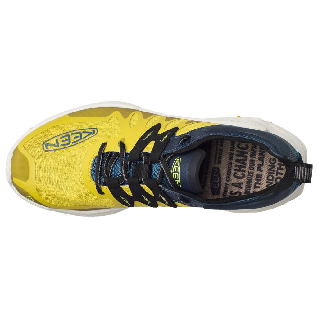 Keen Zionic Speed Textile Synthetic Mens Trainers#color_antique moss evening primrose