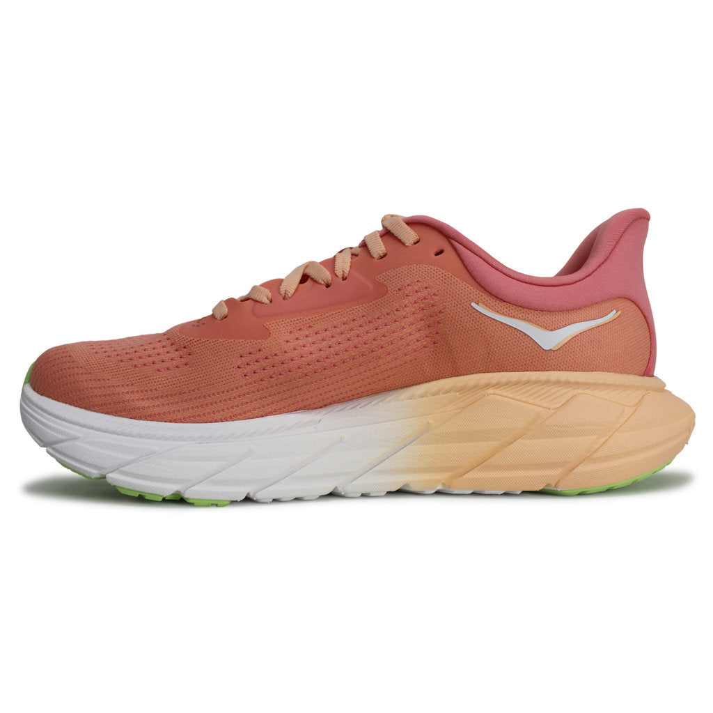 Hoka One One Arahi 7 Textile Womens Trainers#color_papaya coral