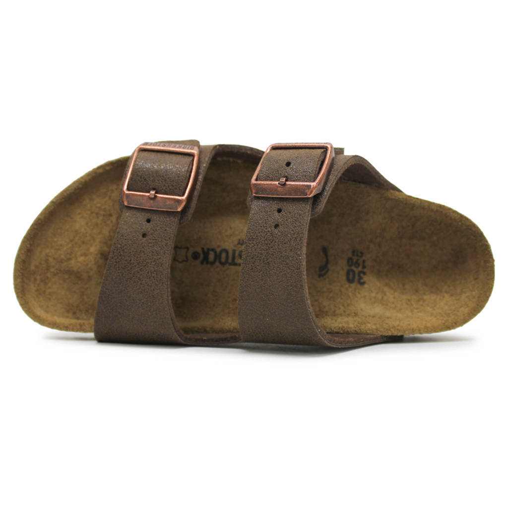 Birkenstock Arizona Kids Synthetic Kids Sandals#color_sandwashed brown