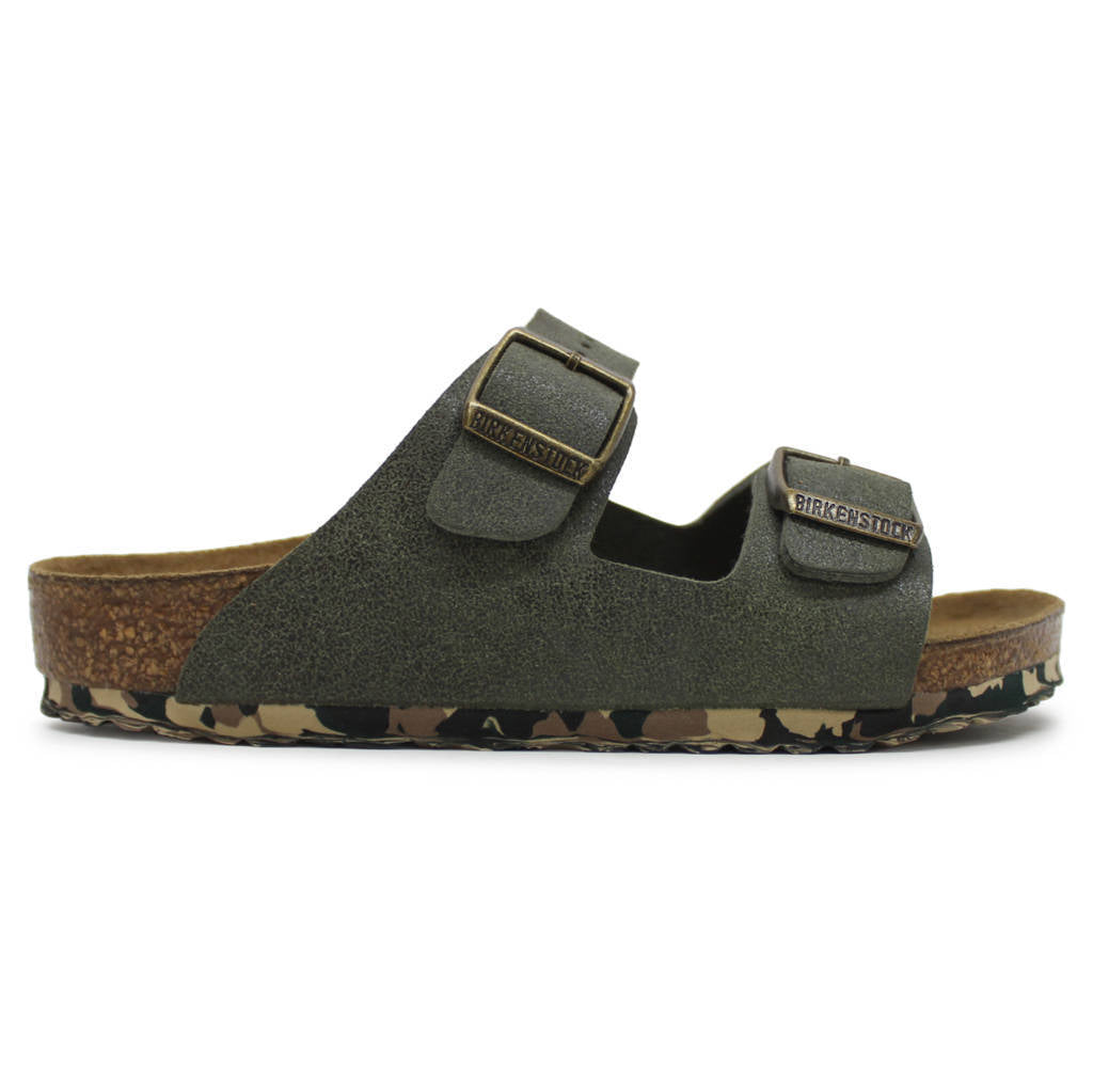 Birkenstock Arizona Kids Synthetic Kids Sandals#color_sandwashed green