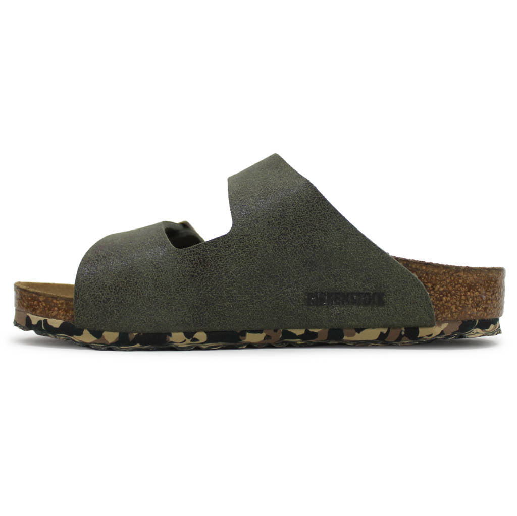 Birkenstock Arizona Kids Synthetic Kids Sandals#color_sandwashed green