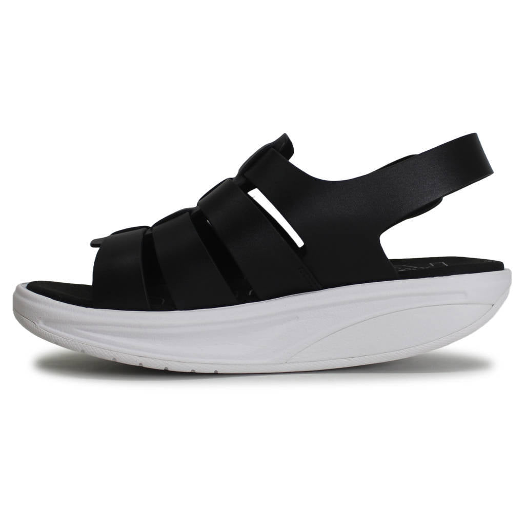 MBT Ran Leather Womens Sandals#color_black