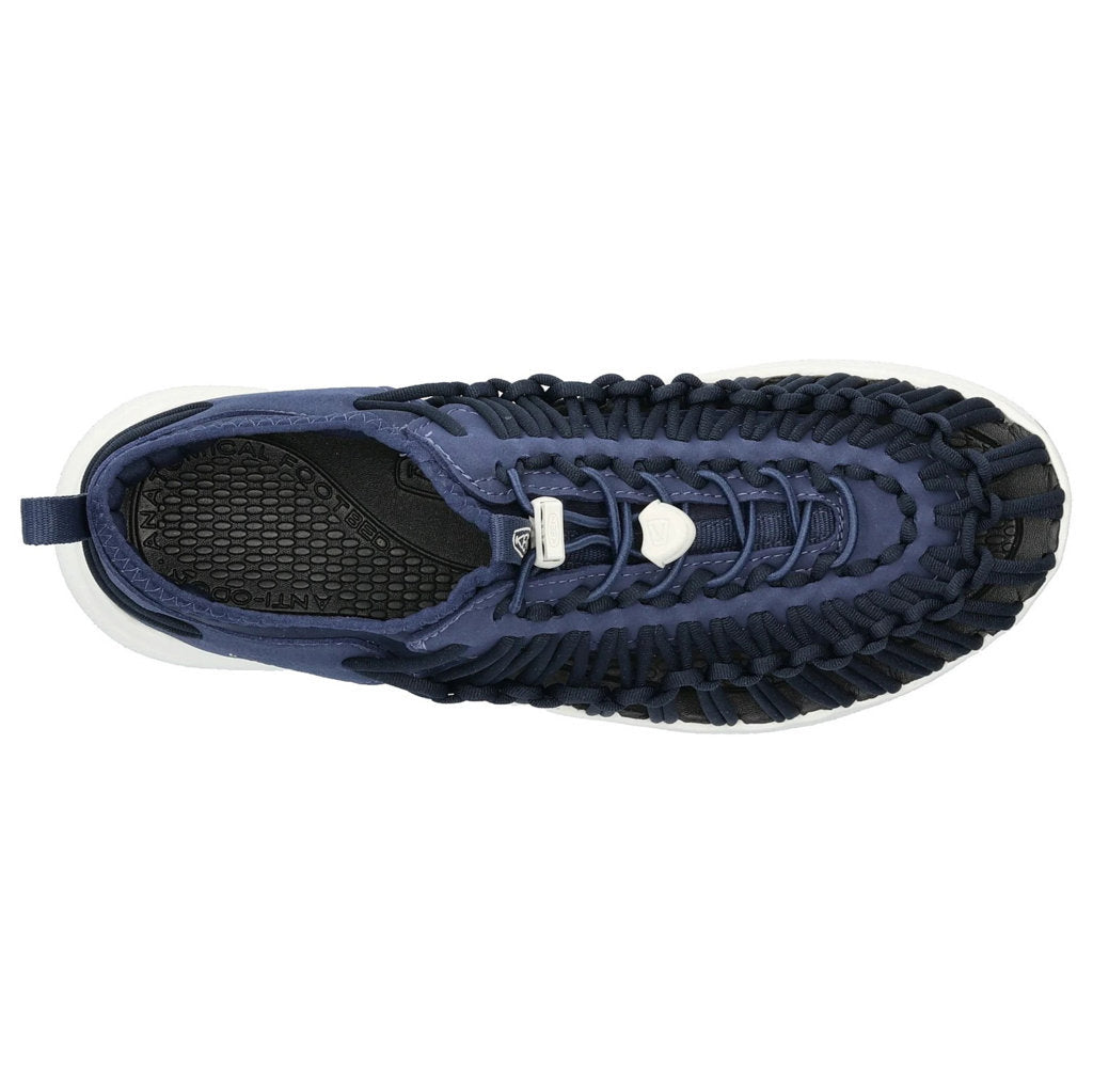 Keen Uneek O3 Textile Synthetic Mens Sandals#color_naval academy birch