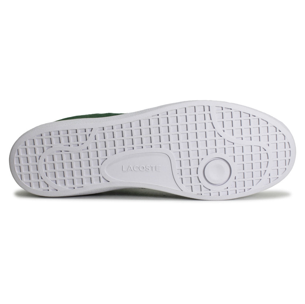 Lacoste Baseshot Suede Mens Trainers#color_dark green white