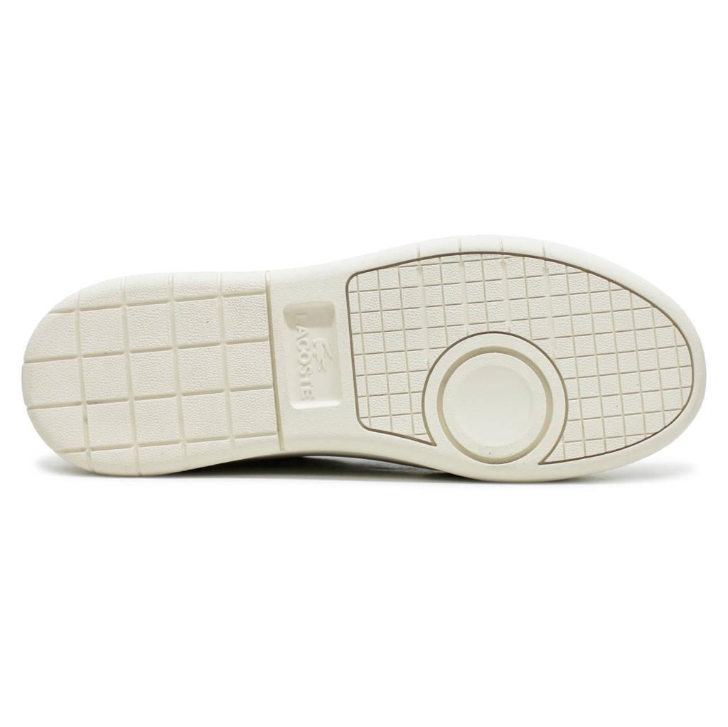 Lacoste Carnaby Platform Leather Womens Trainers#color_white off white