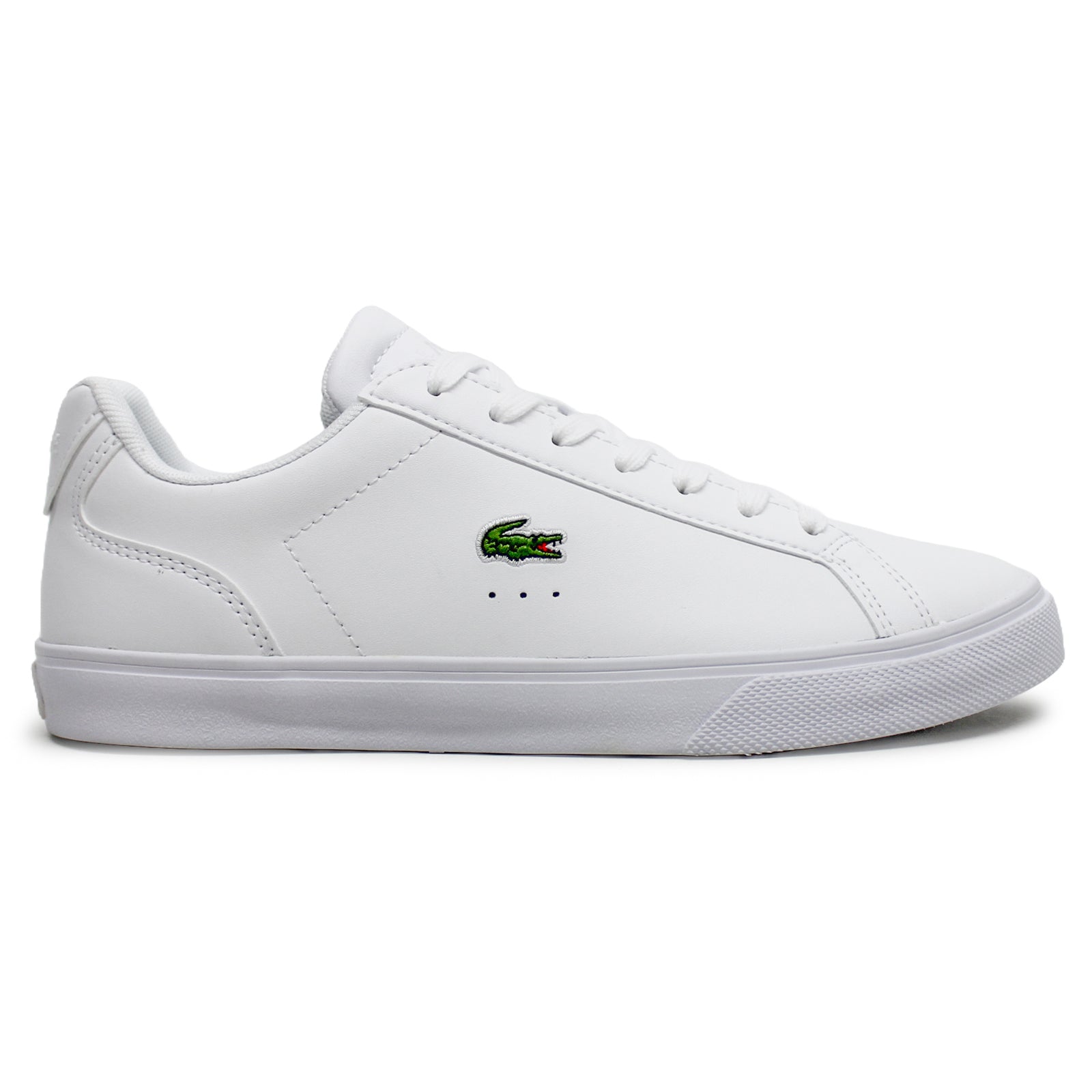 Lacoste Lerond Pro BL 7-45CFA004821G Leather Synthetic Womens Trainers - White White - 39.5#color_white white