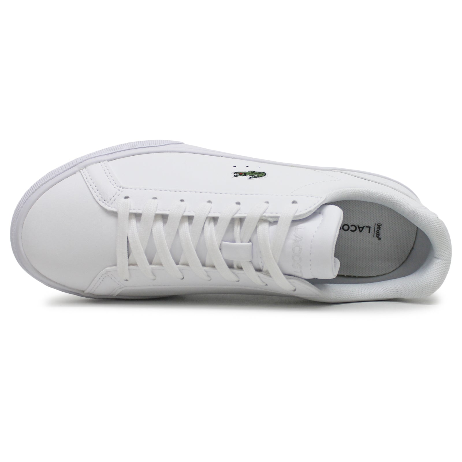 Lacoste Lerond Pro BL 7-45CFA004821G Leather Synthetic Womens Trainers - White White - 39.5#color_white white