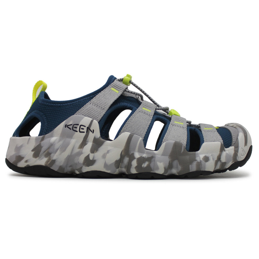 Keen Hyperport H2 Synthetic Textile Mens Sandals#color_alloy legion blue