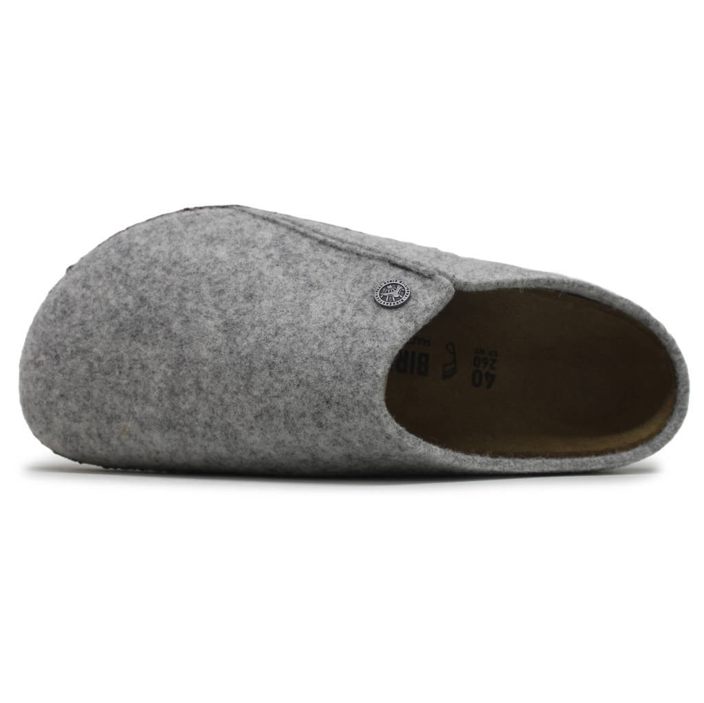 Birkenstock Zermatt Rivet Wool Felt Unisex Sandals#color_light gray