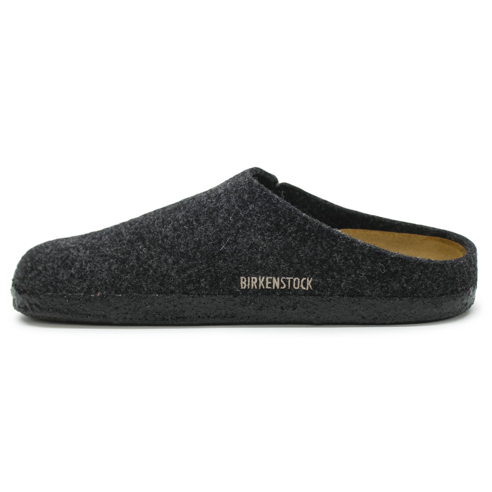 Birkenstock Zermatt Rivet Wool Felt Unisex Sandals#color_Anthracite