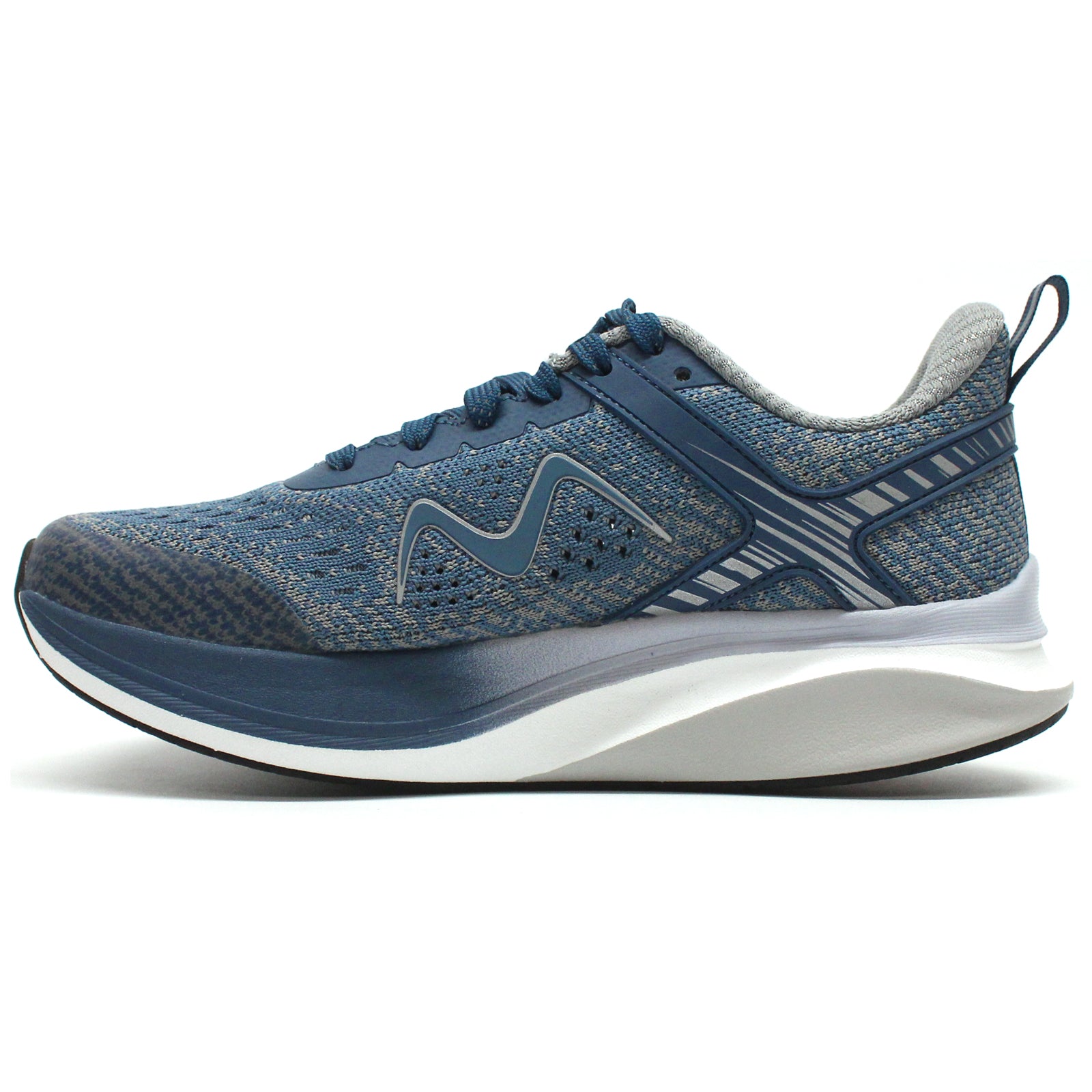 MBT Huracan 3 Textile Synthetic Womens Trainers#color_navy