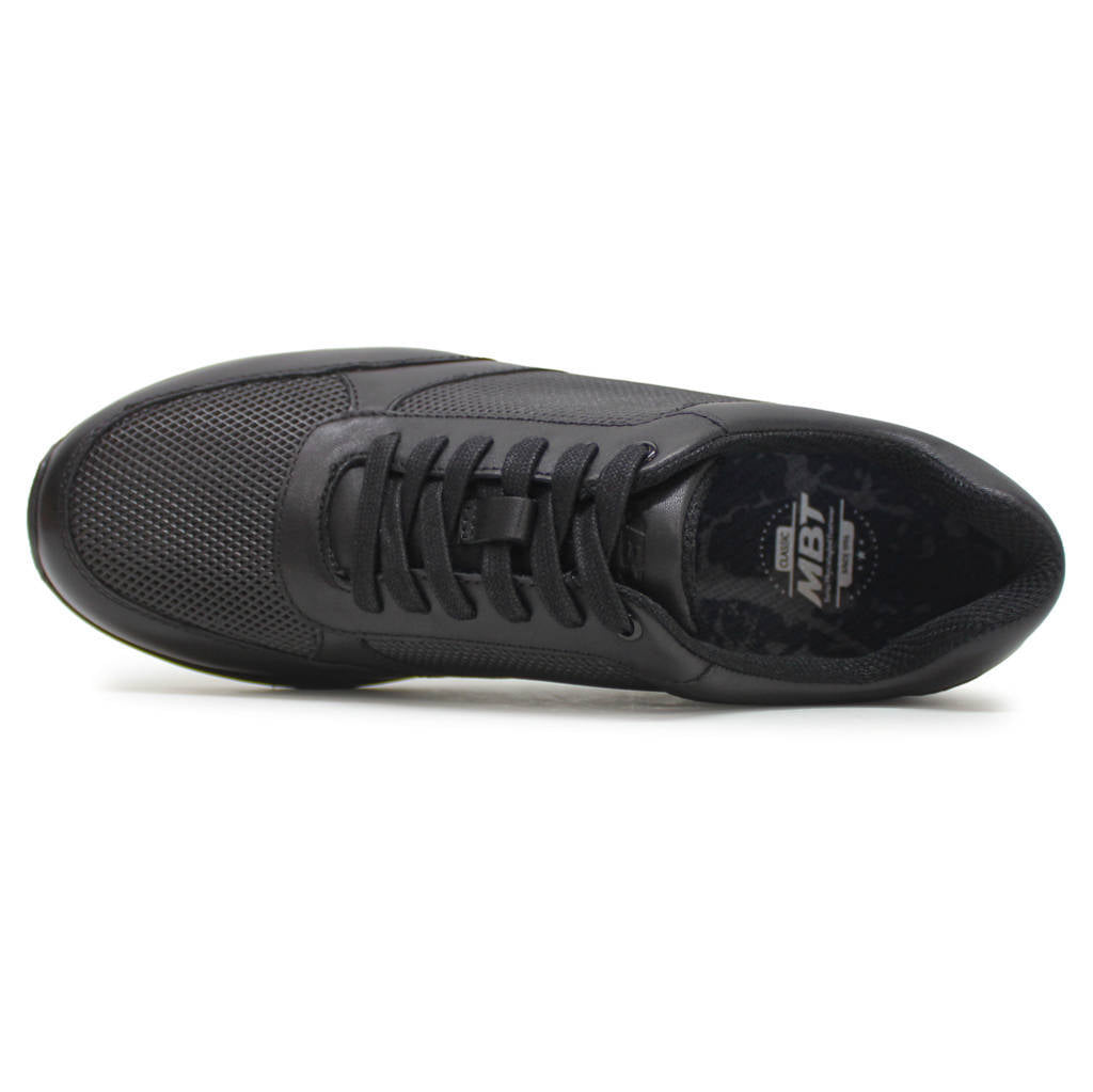 MBT Nafasi 5 Nappa Leather Womens Trainers#color_black black