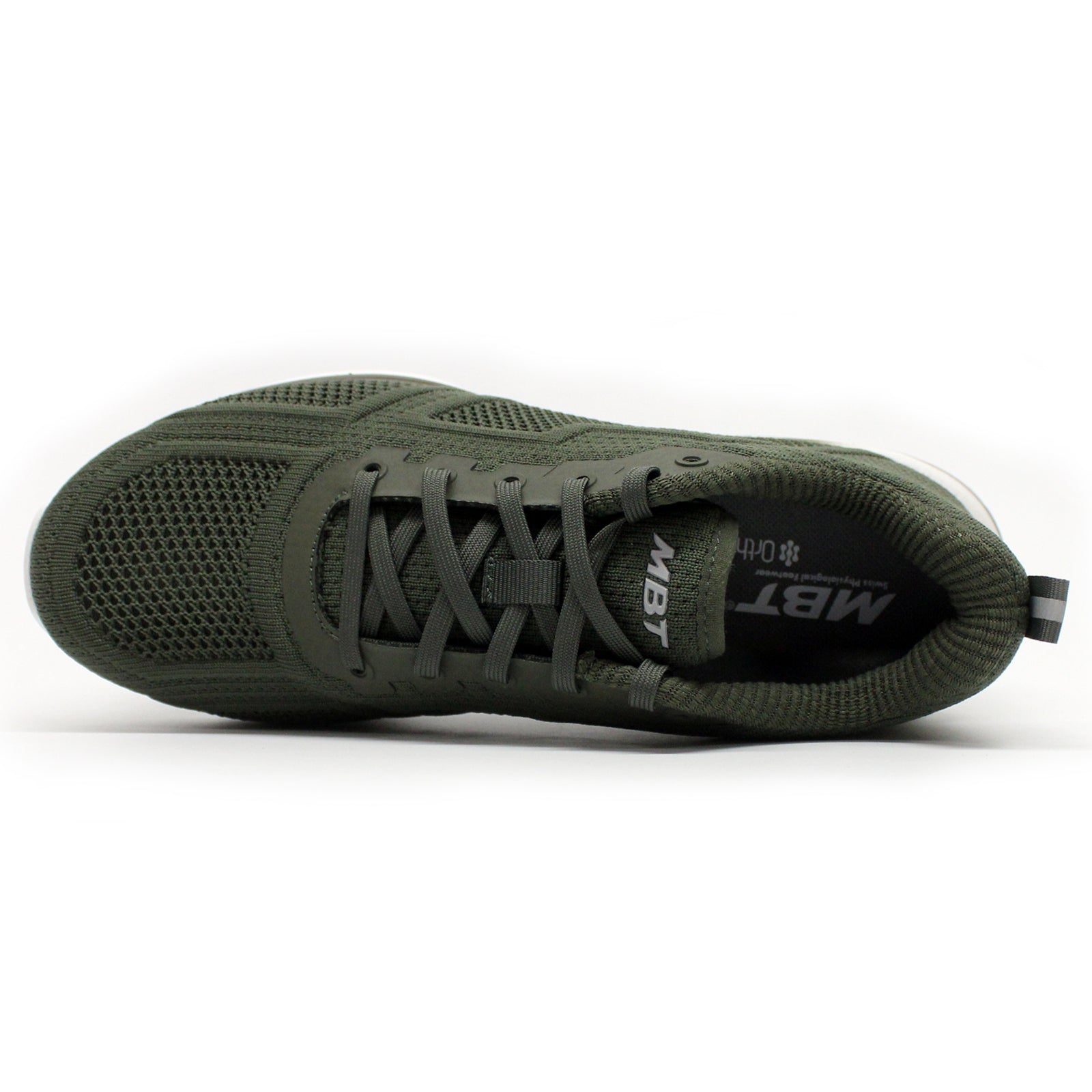 MBT Wave III Textile Synthetic Womens Trainers#color_army green