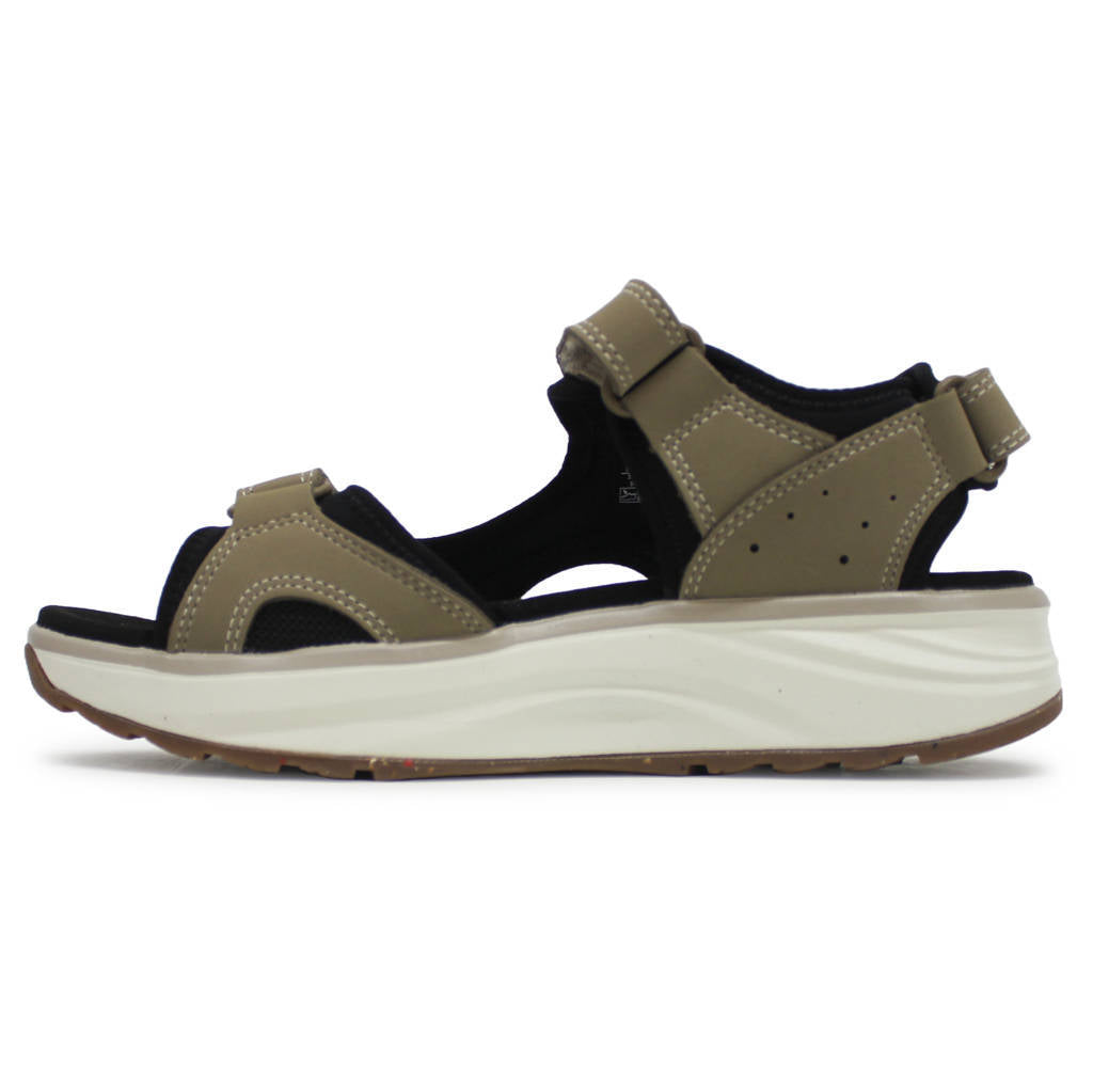 Joya Komodo Leather Textile Womens Sandals#color_beige