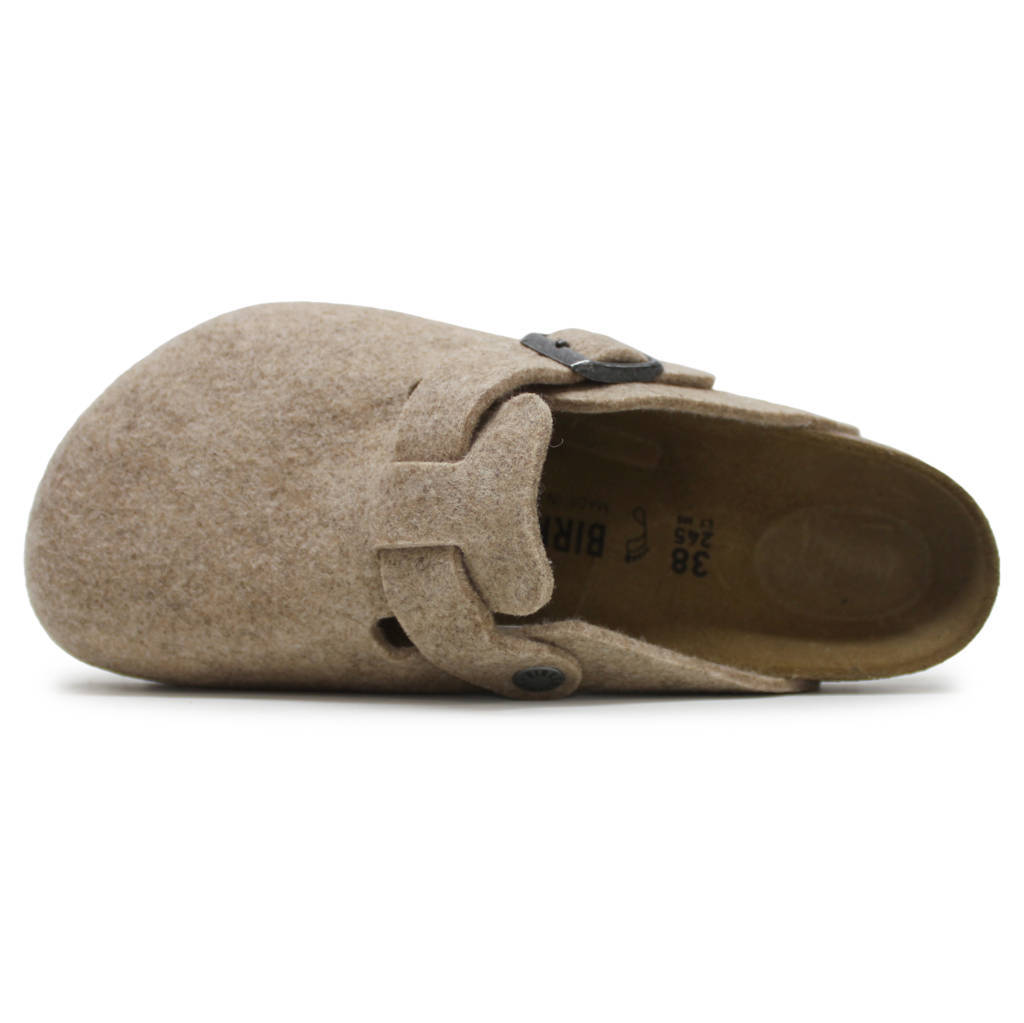 Birkenstock Boston BS Wool Felt Unisex Sandals#color_sandcastle