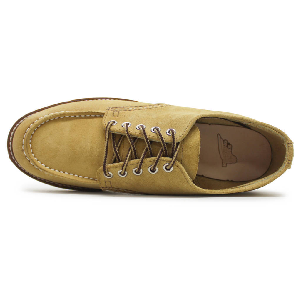 Red Wing Shop Moc Oxford Roughout Leather Mens Shoes#color_hawthorne