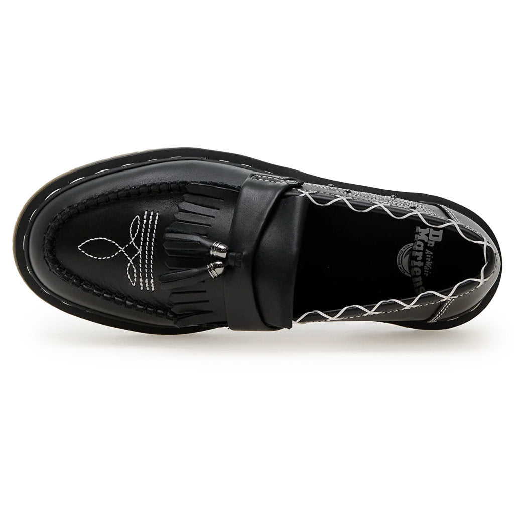 Dr. Martens Adrian GA Wanama Leather Unisex Shoes#color_black