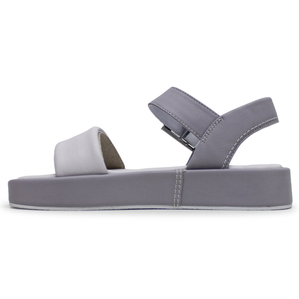 Clarks Alda Strap Leather Women's Sandals#color_lilac combi