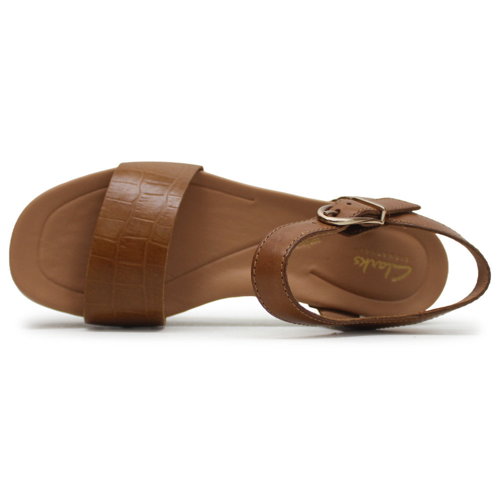 Clarks Sivanne Bay Leather Women's Sandals#color_tan interest