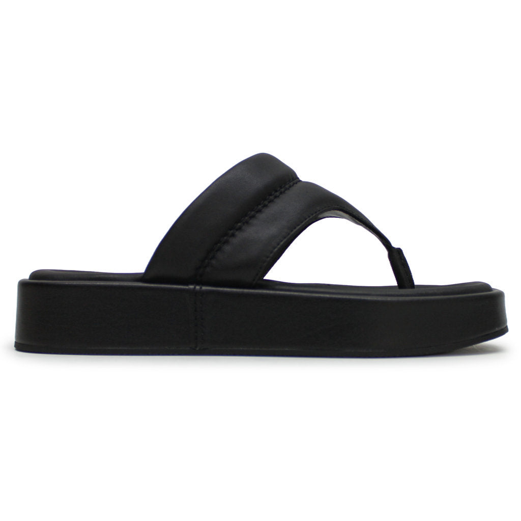 Clarks Alda Walk Leather Women's Sandals#color_black