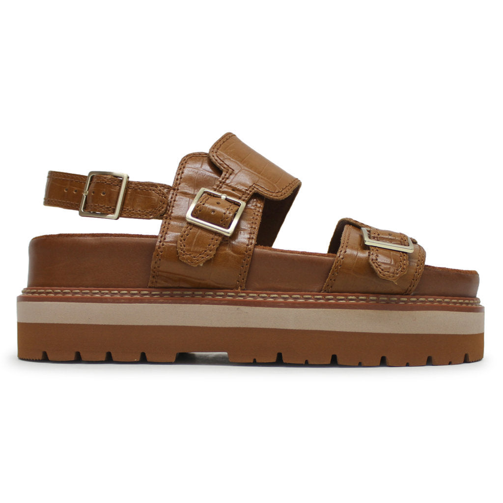 Clarks Orianna Glide Leather Women's Sandals#color_tan interest