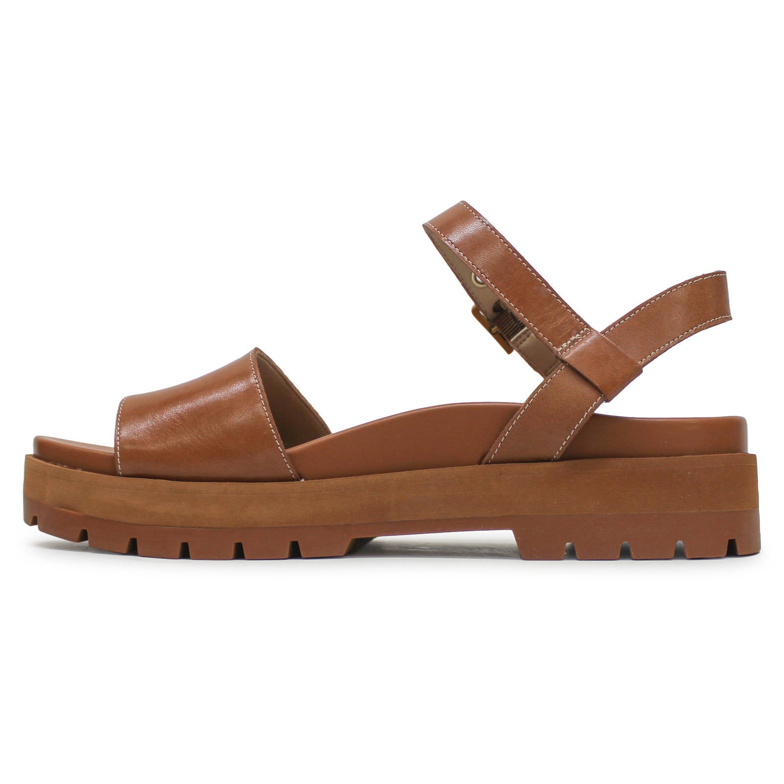 Vionic Jamie Leather Womens Sandals#color_tan