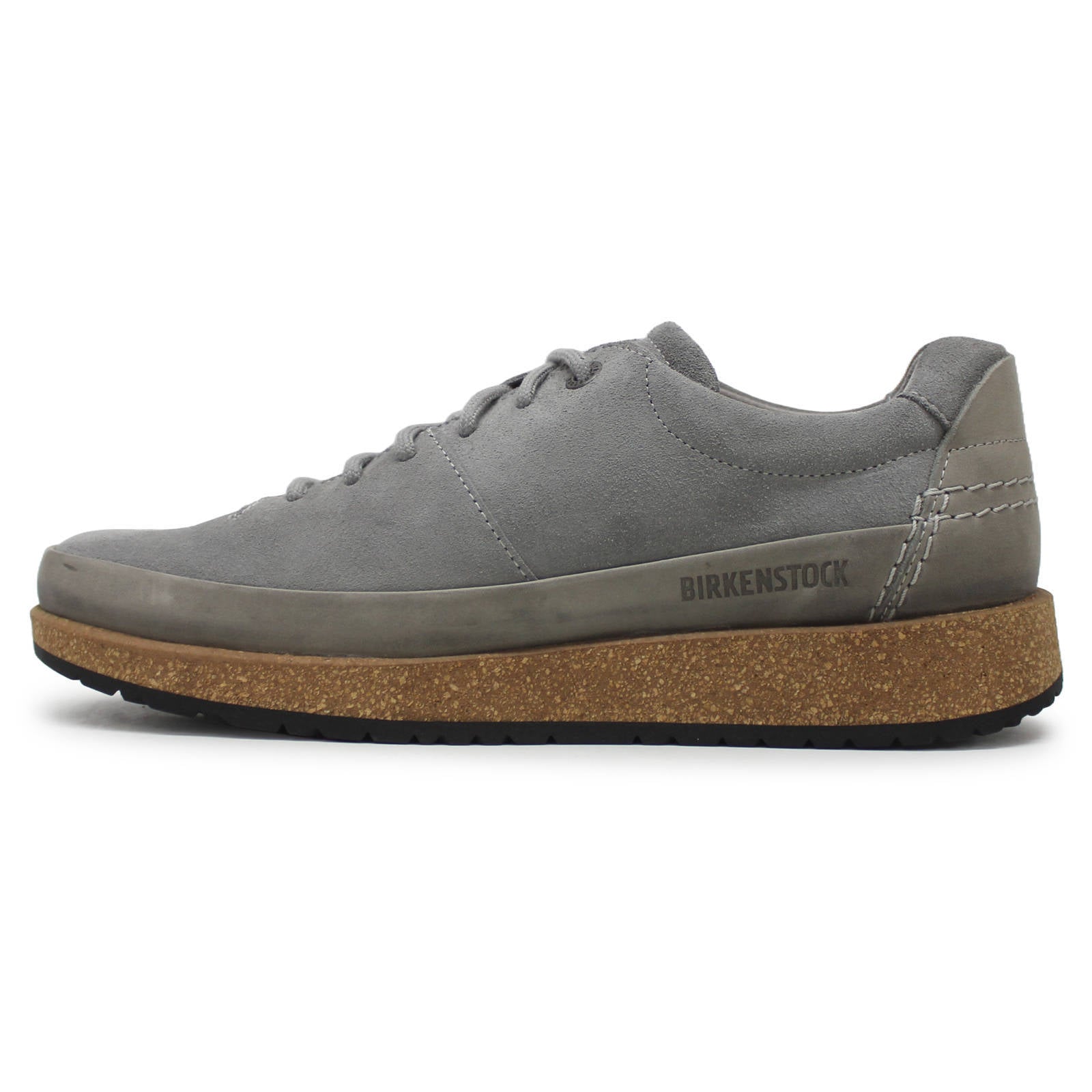 Birkenstock Honnef Low Suede Leather Unisex Shoes#color_Whale Gray