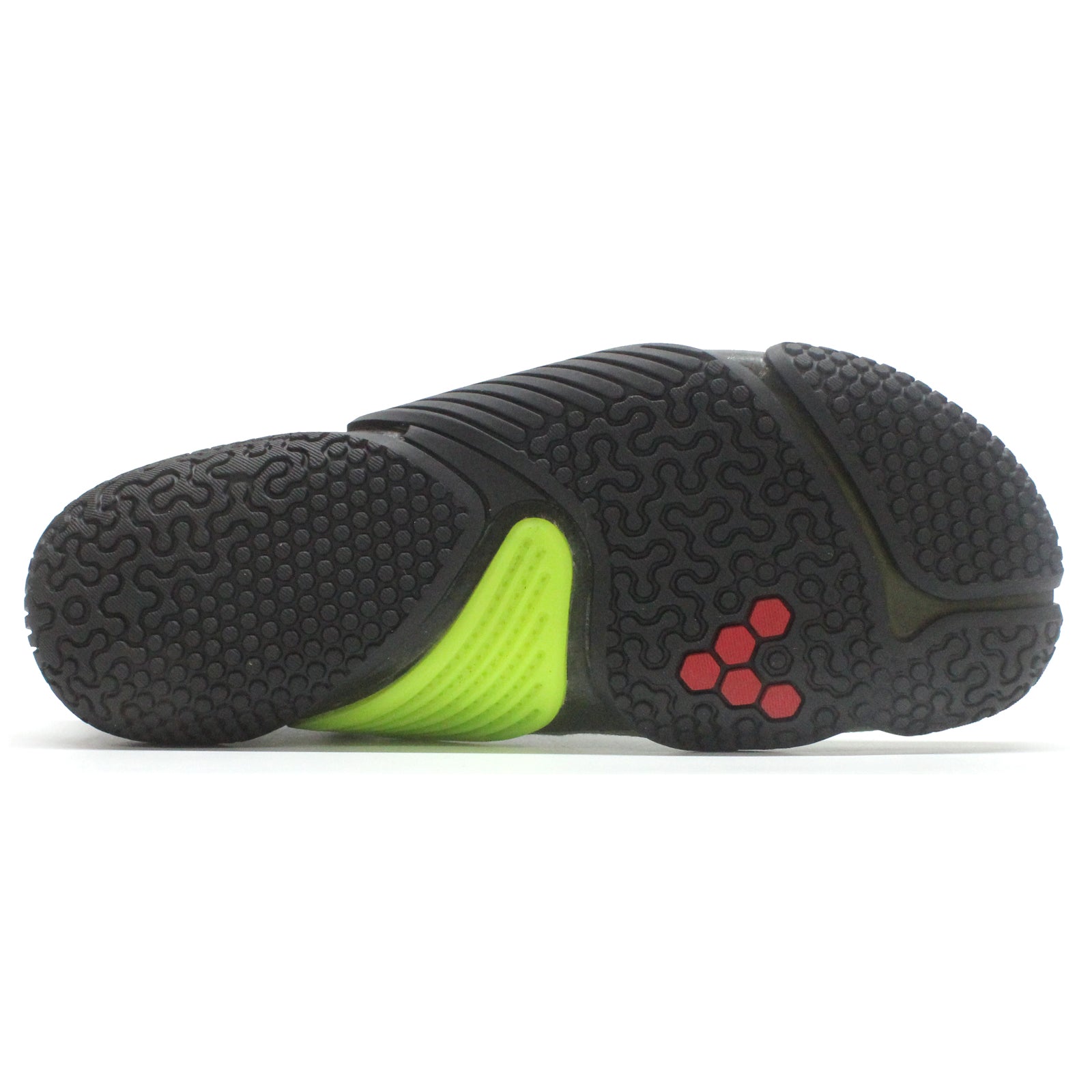 Vivobarefoot M Flex Textile Synthetic Womens Trainers#color_forest green acid lime