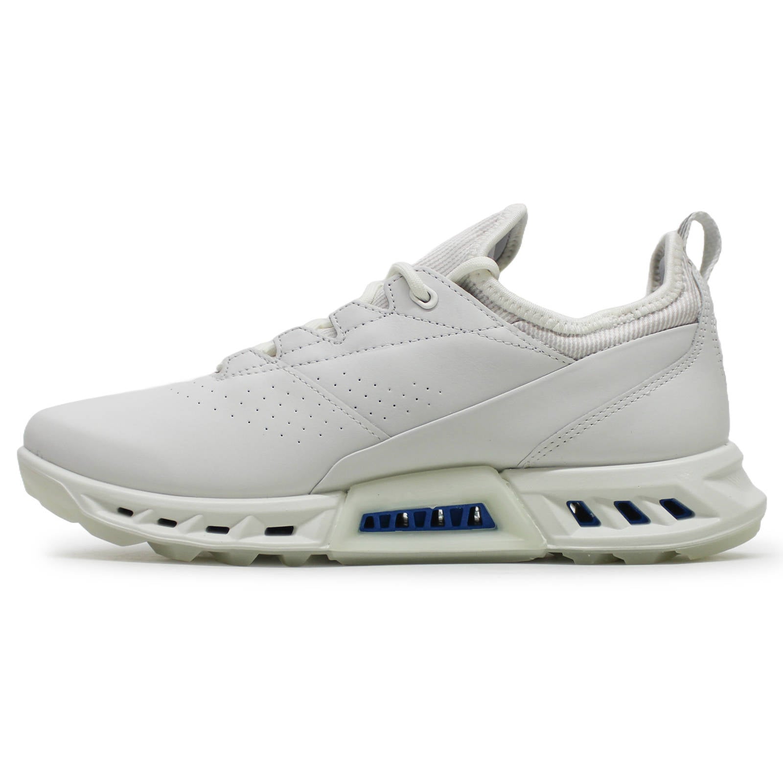 Ecco Golf Biom C4 Leather Textile Womens Trainers#color_white